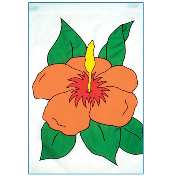 Flower/gardening themed stock design decorative applique flag; multiple sizes offered.... from ASI 31260 AdCapitol / The Flag Factory®
