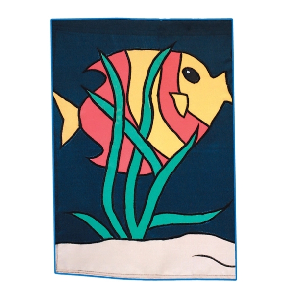 Beach stock design decorative applique flag.... from ASI 31260 AdCapitol / The Flag Factory®