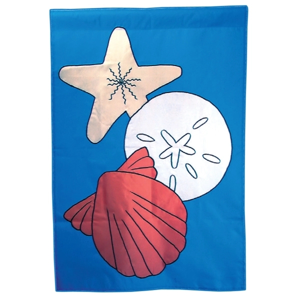 Beach stock design decorative applique flag.... from ASI 31260 AdCapitol / The Flag Factory®