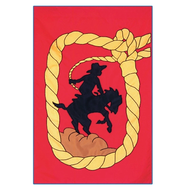 Farm stock design decorative applique flag; multiple sizes offered.... from ASI 31260 AdCapitol / The Flag Factory®