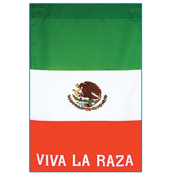 International stock design decorative applique flag; multiple sizes offered.... from ASI 31260 AdCapitol / The Flag Factory®