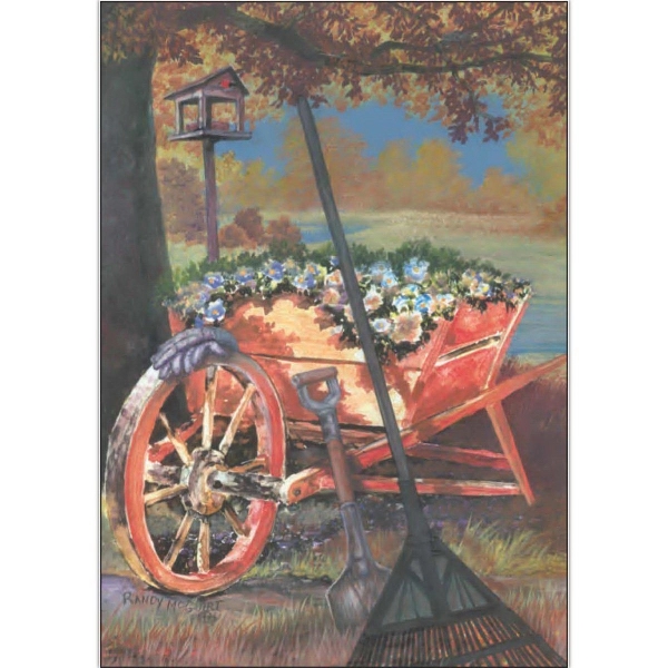 12" x 18" garden size sublimated flag with two-sided colors of... from ASI 31260 AdCapitol / The Flag Factory®