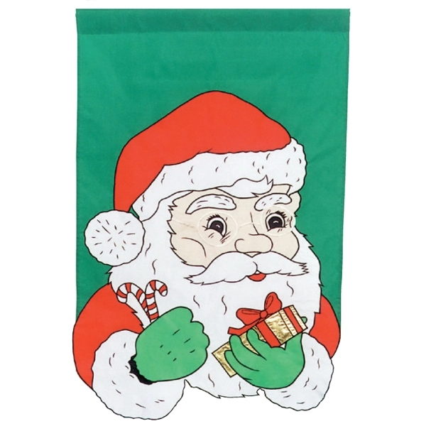 Winter holiday stock design decorative applique flags.... from ASI 31260 AdCapitol / The Flag Factory®