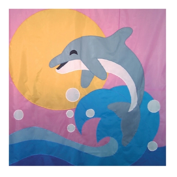 Stock design shower curtain.... from ASI 31260 AdCapitol / The Flag Factory®