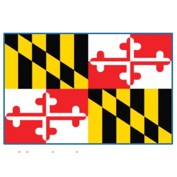 5' x 3' state and territorial flags with a 1" canvas... from ASI 31260 AdCapitol / The Flag Factory®