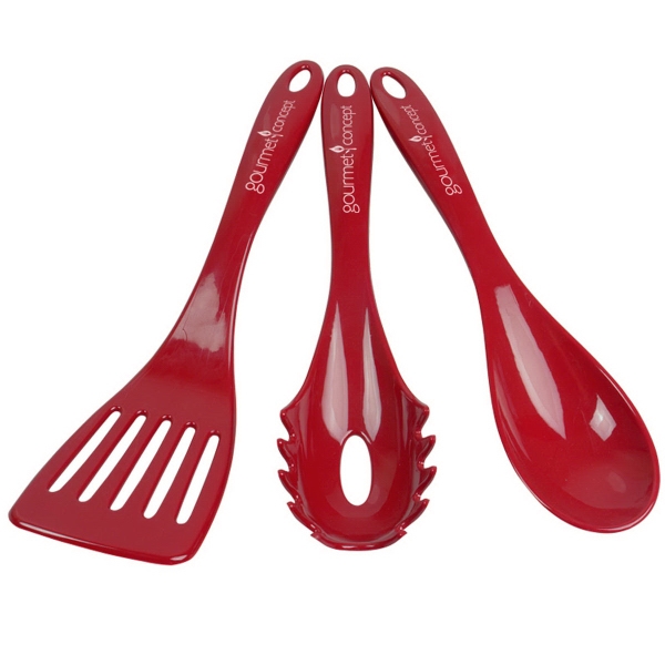 Cooking set includes flipper, serving spoon and pasta server.... from ASI 55990 Garyline / GaryLine®