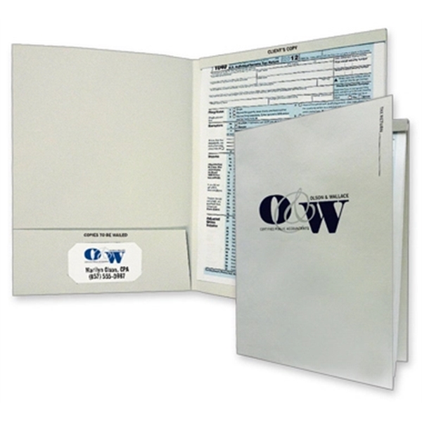 Full size tax return folder with fold down tab.... from ASI 32050 Admore / Admore®