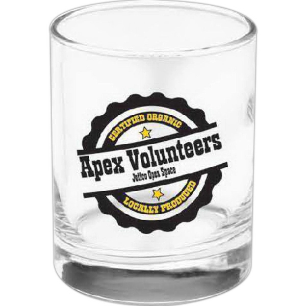 Whiskey shot glass, 3.5 oz.... from ASI 36705 Archer's Decorative Glass Corp / Decorative Glass