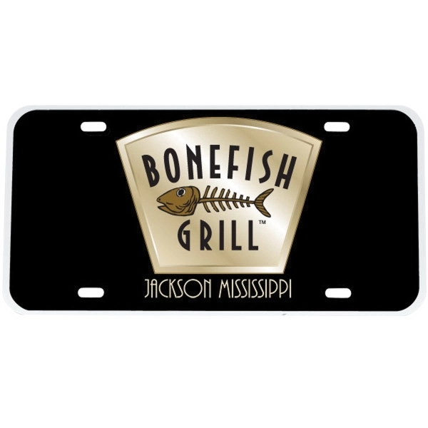 12" x 6" x 1/16" license plate made of polystyrene with... from ASI 43051 CPS / Keystone CPS CPS/Keystone