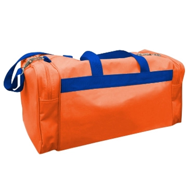 Order Custom Logo Poly Vacation Carryon Duffel Bags-Many Color Options-22x10.5x10.5. Union... from ASI 73775 Unionwear