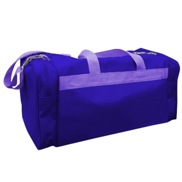 Order Custom Logo Poly Vacation Carryon Duffel Bags-Many Color Options-22x10.5x10.5. Union... from ASI 73775 Unionwear