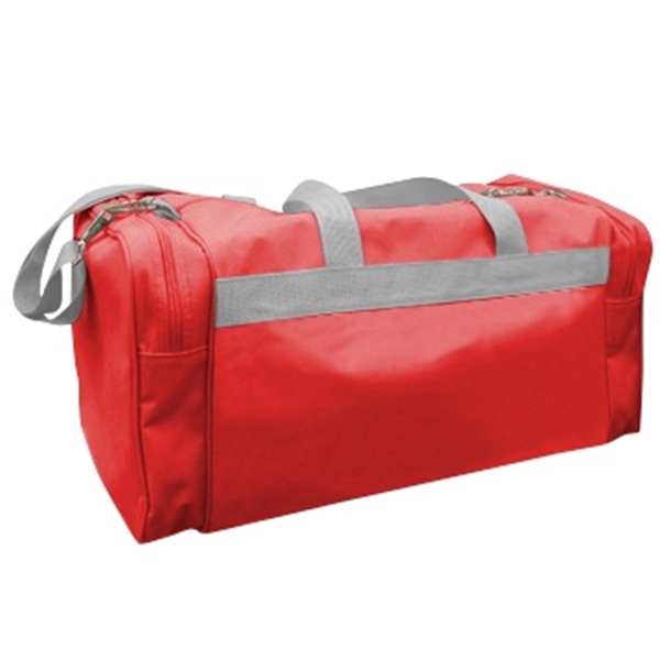 Order Custom Logo Poly Vacation Carryon Duffel Bags-Many Color Options-22x10.5x10.5. Union... from ASI 73775 Unionwear