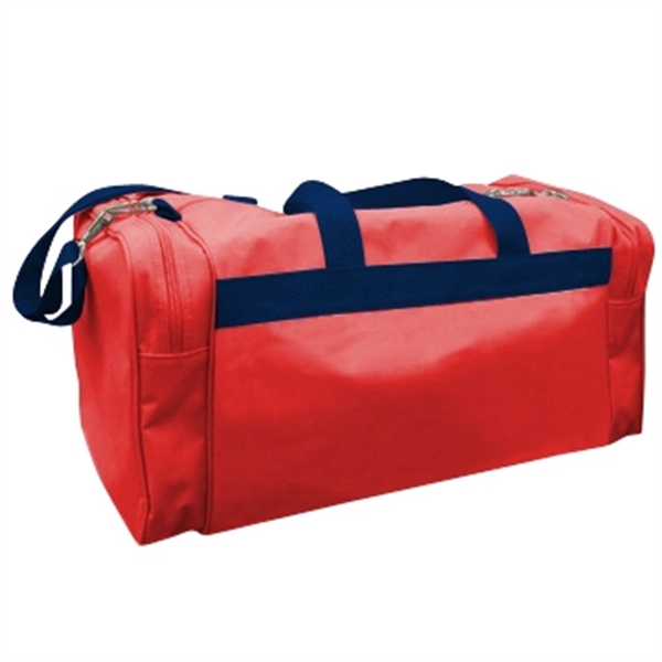 Order Custom Logo Poly Vacation Carryon Duffel Bags-Many Color Options-22x10.5x10.5. Union... from ASI 73775 Unionwear
