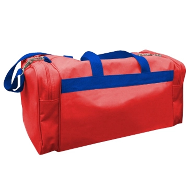 Order Custom Logo Poly Vacation Carryon Duffel Bags-Many Color Options-22x10.5x10.5. Union... from ASI 73775 Unionwear