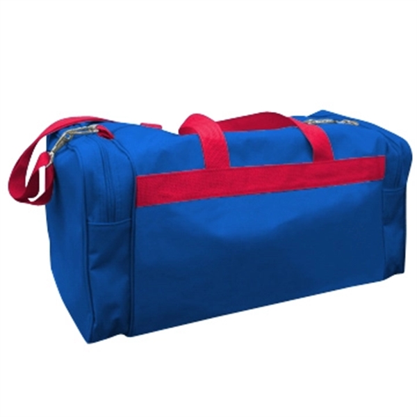Order Custom Logo Poly Vacation Carryon Duffel Bags-Many Color Options-22x10.5x10.5. Union... from ASI 73775 Unionwear
