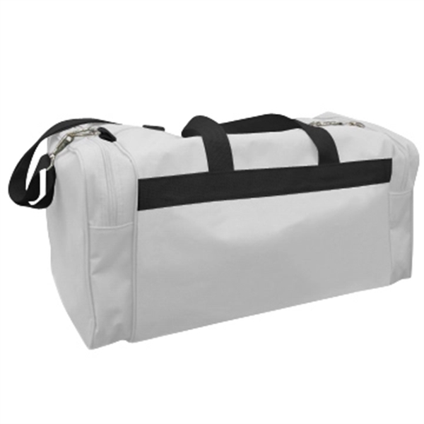 Order Custom Logo Poly Vacation Carryon Duffel Bags-Many Color Options-22x10.5x10.5. Union... from ASI 73775 Unionwear