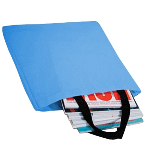 Order Custom Logo Poly Market Shopping Tote Bags-Extensive Color Options-4 Sizes.... from ASI 73775 Unionwear