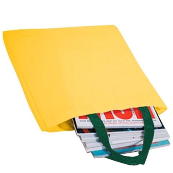 Order Custom Logo Poly Market Shopping Tote Bags-Extensive Color Options-4 Sizes.... from ASI 73775 Unionwear