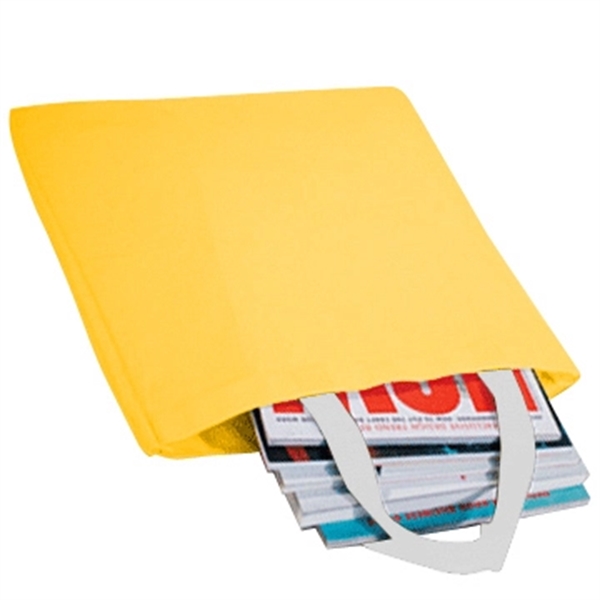 Order Custom Logo Poly Market Shopping Tote Bags-Extensive Color Options-4 Sizes.... from ASI 73775 Unionwear