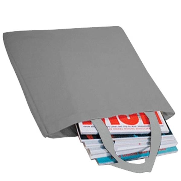 Order Custom Logo Poly Market Shopping Tote Bags-Extensive Color Options-4 Sizes.... from ASI 73775 Unionwear