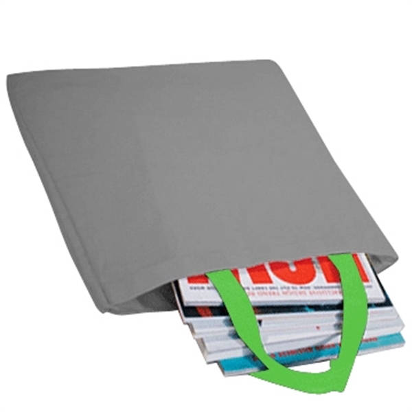 Order Custom Logo Poly Market Shopping Tote Bags-Extensive Color Options-4 Sizes.... from ASI 73775 Unionwear