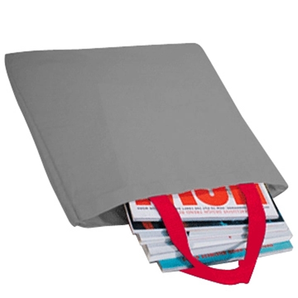 Order Custom Logo Poly Market Shopping Tote Bags-Extensive Color Options-4 Sizes.... from ASI 73775 Unionwear