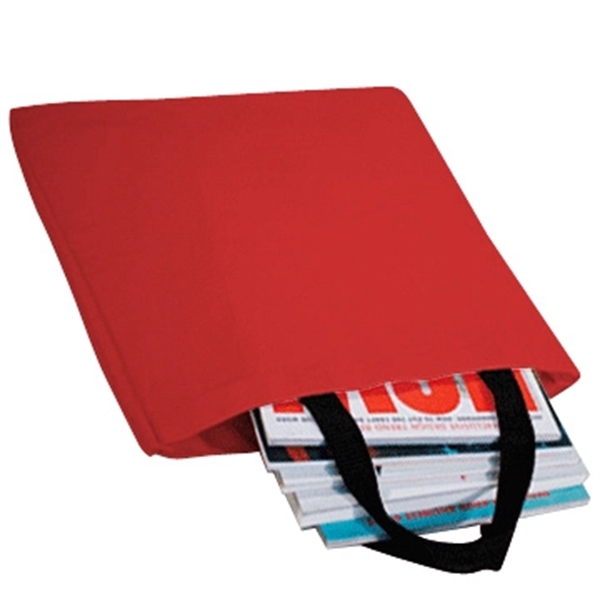 Order Custom Logo Poly Market Shopping Tote Bags-Extensive Color Options-4 Sizes.... from ASI 73775 Unionwear