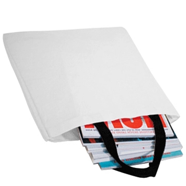 Order Custom Logo Poly Market Shopping Tote Bags-Extensive Color Options-4 Sizes.... from ASI 73775 Unionwear