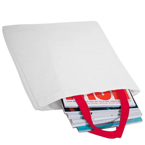 Order Custom Logo Poly Market Shopping Tote Bags-Extensive Color Options-4 Sizes.... from ASI 73775 Unionwear