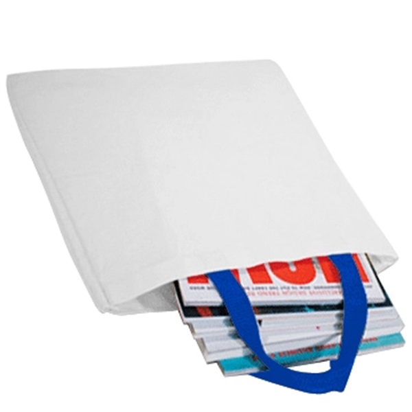 Order Custom Logo Poly Market Shopping Tote Bags-Extensive Color Options-4 Sizes.... from ASI 73775 Unionwear