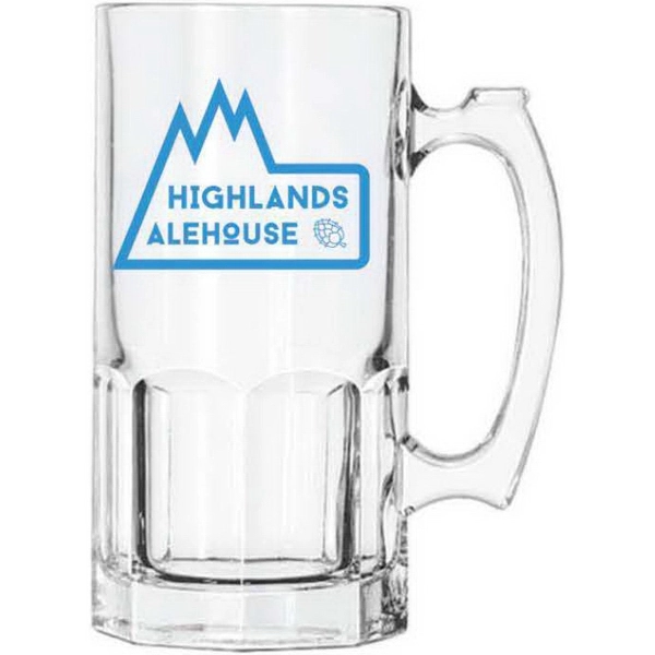 34 oz. Gusto glass mug.... from ASI 36705 Archer's Decorative Glass Corp / Decorative Glass
