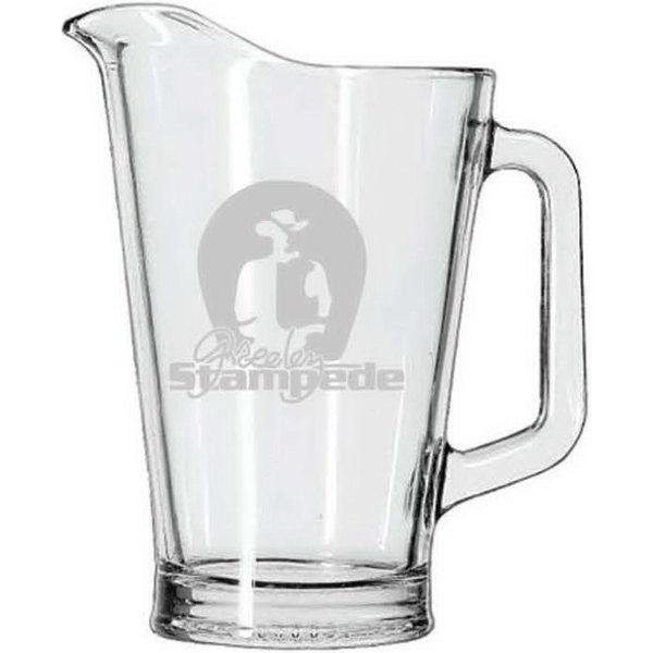 60 oz. Glass pitcher.... from ASI 36705 Archer's Decorative Glass Corp / Decorative Glass