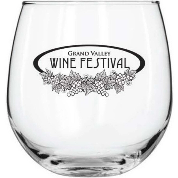17 oz. Stemless wine glass.... from ASI 36705 Archer's Decorative Glass Corp / Decorative Glass