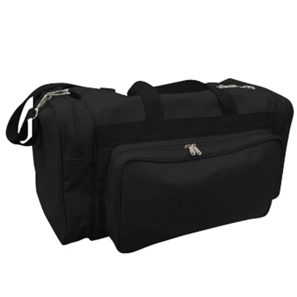 Order Custom Logo Poly Vacation Carryon Duffel Bags-Many Color Options-22x10.5x10.5. Union... from ASI 73775 Unionwear