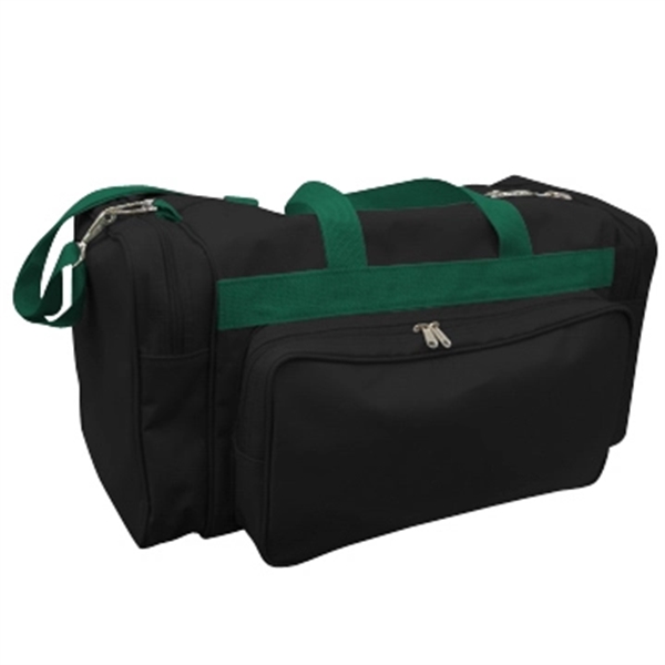 Order Custom Logo Poly Vacation Carryon Duffel Bags-Many Color Options-22x10.5x10.5. Union... from ASI 73775 Unionwear