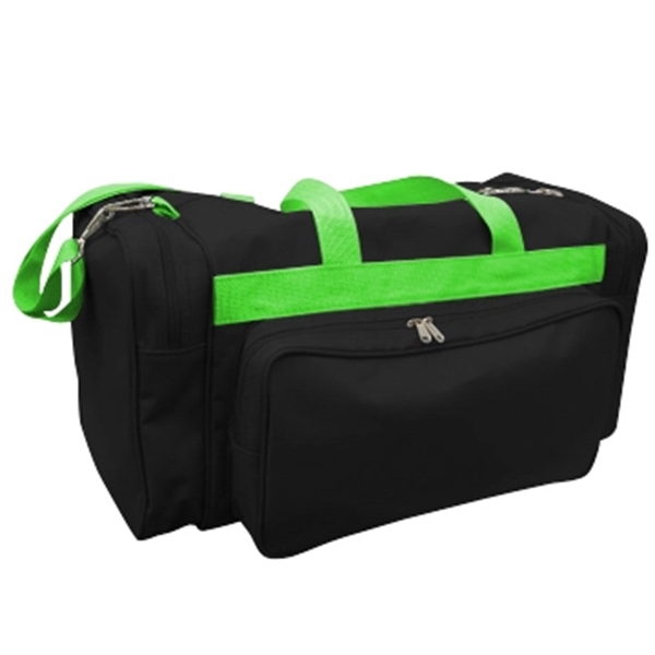 Order Custom Logo Poly Vacation Carryon Duffel Bags-Many Color Options-22x10.5x10.5. Union... from ASI 73775 Unionwear