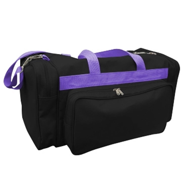 Order Custom Logo Poly Vacation Carryon Duffel Bags-Many Color Options-22x10.5x10.5. Union... from ASI 73775 Unionwear