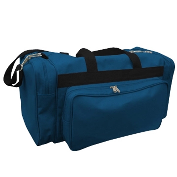 Order Custom Logo Poly Vacation Carryon Duffel Bags-Many Color Options-22x10.5x10.5. Union... from ASI 73775 Unionwear