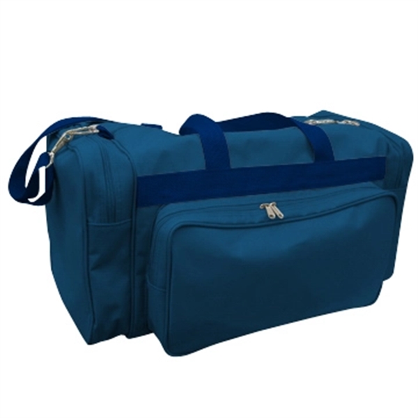 Order Custom Logo Poly Vacation Carryon Duffel Bags-Many Color Options-22x10.5x10.5. Union... from ASI 73775 Unionwear