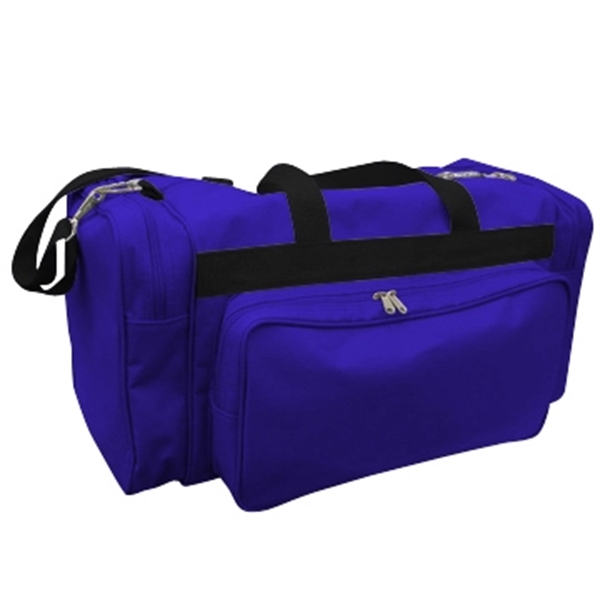 Order Custom Logo Poly Vacation Carryon Duffel Bags-Many Color Options-22x10.5x10.5. Union... from ASI 73775 Unionwear