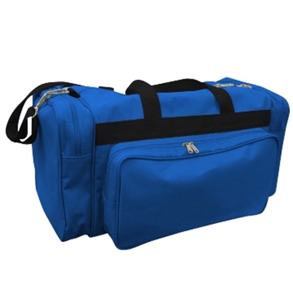 Order Custom Logo Poly Vacation Carryon Duffel Bags-Many Color Options-22x10.5x10.5. Union... from ASI 73775 Unionwear
