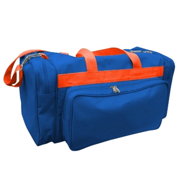 Order Custom Logo Poly Vacation Carryon Duffel Bags-Many Color Options-22x10.5x10.5. Union... from ASI 73775 Unionwear