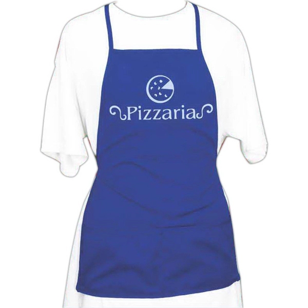 18" x 22" colored bib apron with continuous tie strings and... from ASI 31260 AdCapitol