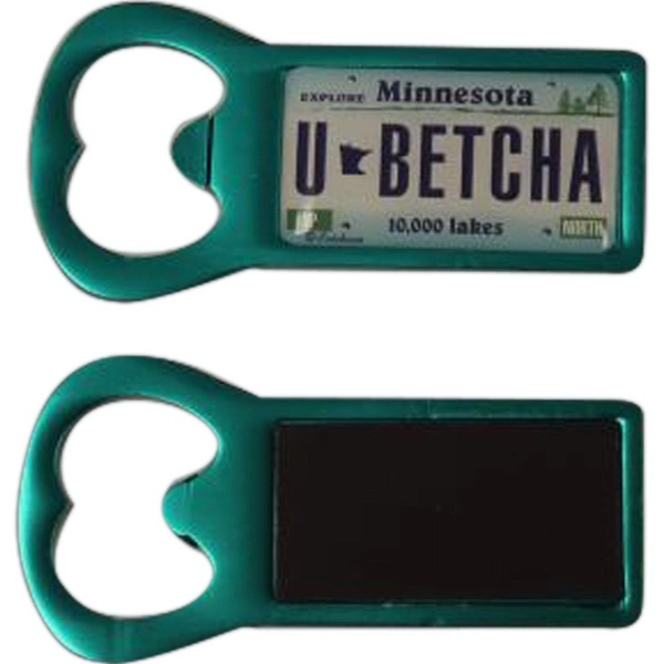 Our Aluminum Bottle Opener Magnet available in different and attractive colors.... from ASI 40610 Perry Blackburne Inc / KEYTAGLINE
