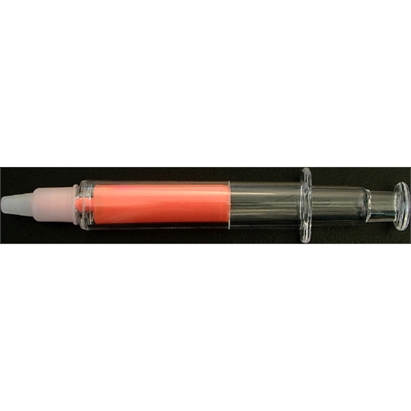 Syringe shape highlighter with scale.... from ASI 74585 Nu Promo International / Nu Promo Line