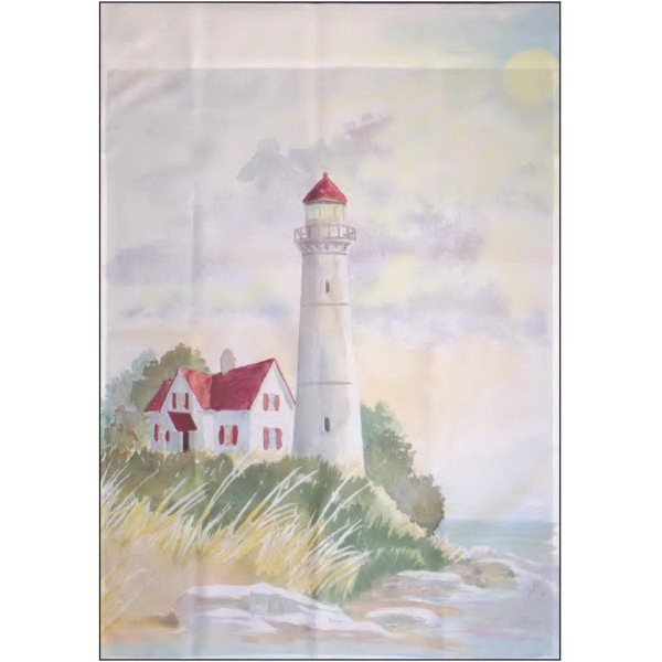 13" x 17" sublimated flag with two-sided lighthouse design; fits all... from ASI 31260 AdCapitol / The Flag Factory®