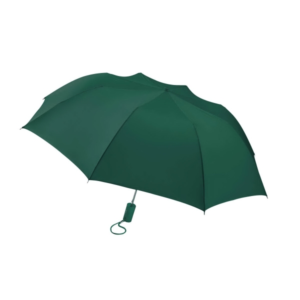Auto open, folding umbrella with a plastic handle.... from ASI 93990 IMAGEN Brands