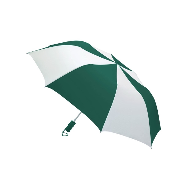 Auto open, folding umbrella with a plastic handle.... from ASI 93990 IMAGEN Brands