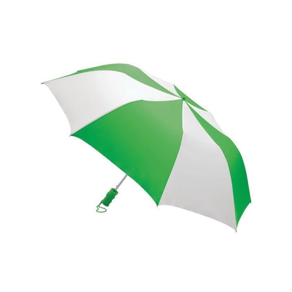 Auto open, folding umbrella with a plastic handle.... from ASI 93990 IMAGEN Brands