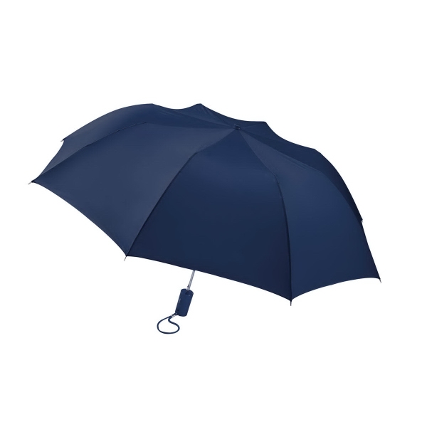 Auto open, folding umbrella with a plastic handle.... from ASI 93990 IMAGEN Brands
